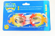 Blue Shark Fun - Zwembril - Duikbril - Vis - Rood Geel Oranje Roze