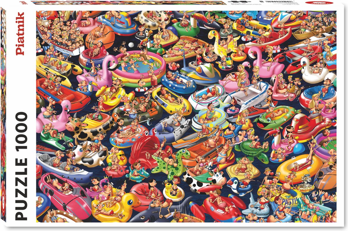 Floating Around Puzzel 1000 stukjes