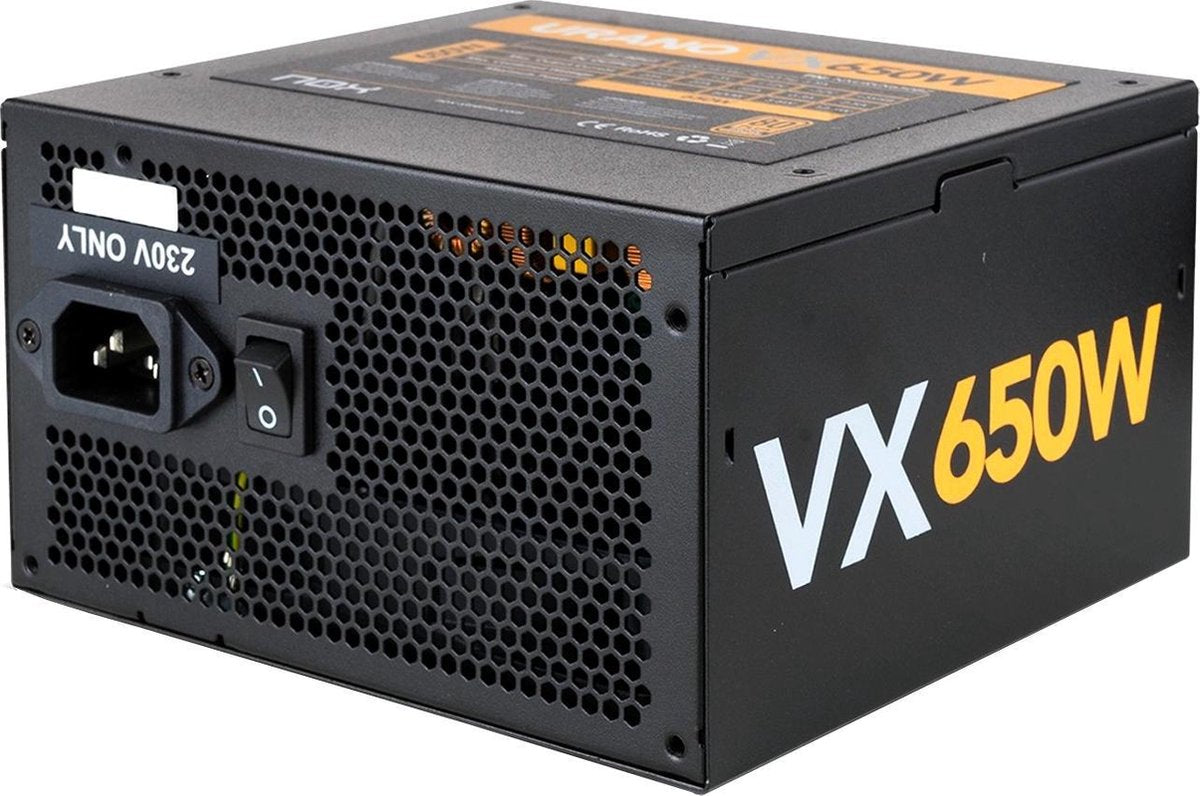 NOX Urano VX Bronze Edition 650W ATX Zwart