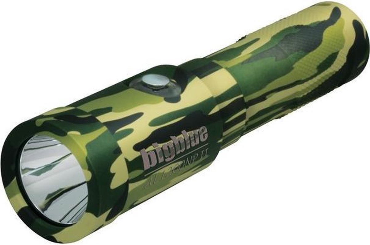 BigBlue AL1200NP II (10˚) CAMO duiklamp Groen
