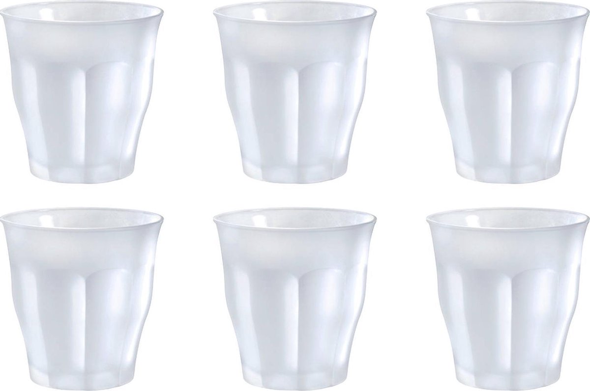 Duralex Picardie Waterglas 25 cl - Gehard glas - 6 stuks