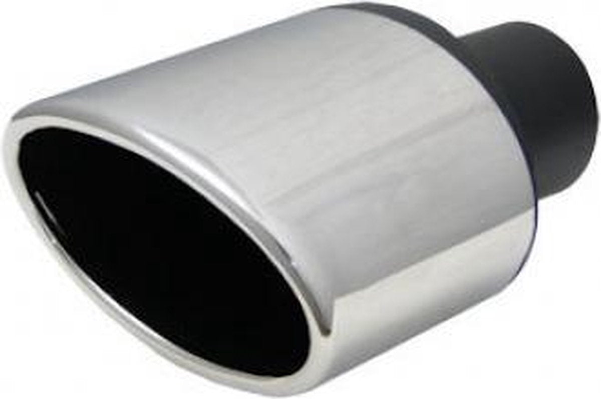 Uitlaatsierstuk RVS Ovaal -  Passend 47 - 57mm