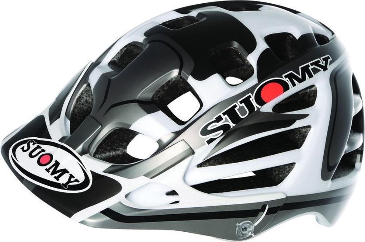 Suomy helm Scrambler Desert (zilver/mat zwart)