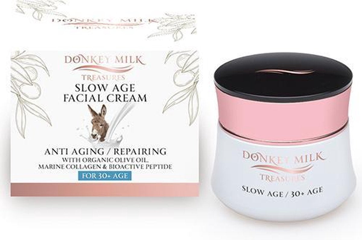 Pharmaid Donkey Treasures Slow Age Facial Marine gezichtscrème 50ml | Anti Age