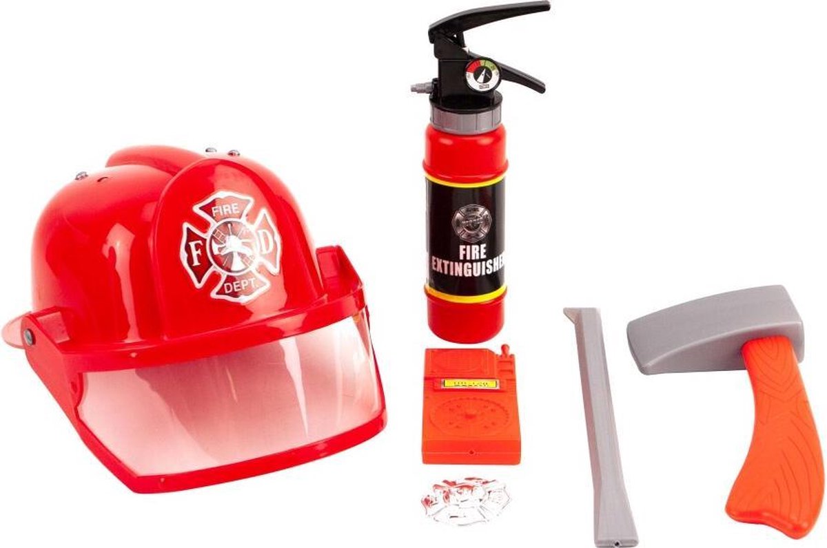 Brandweer Speelset 6-delig