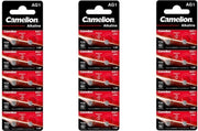 Camelion AG1 LR60 SR60 /364 1.5V knoopcel batterij - 30 Stuks (3 Blisters a 10St)