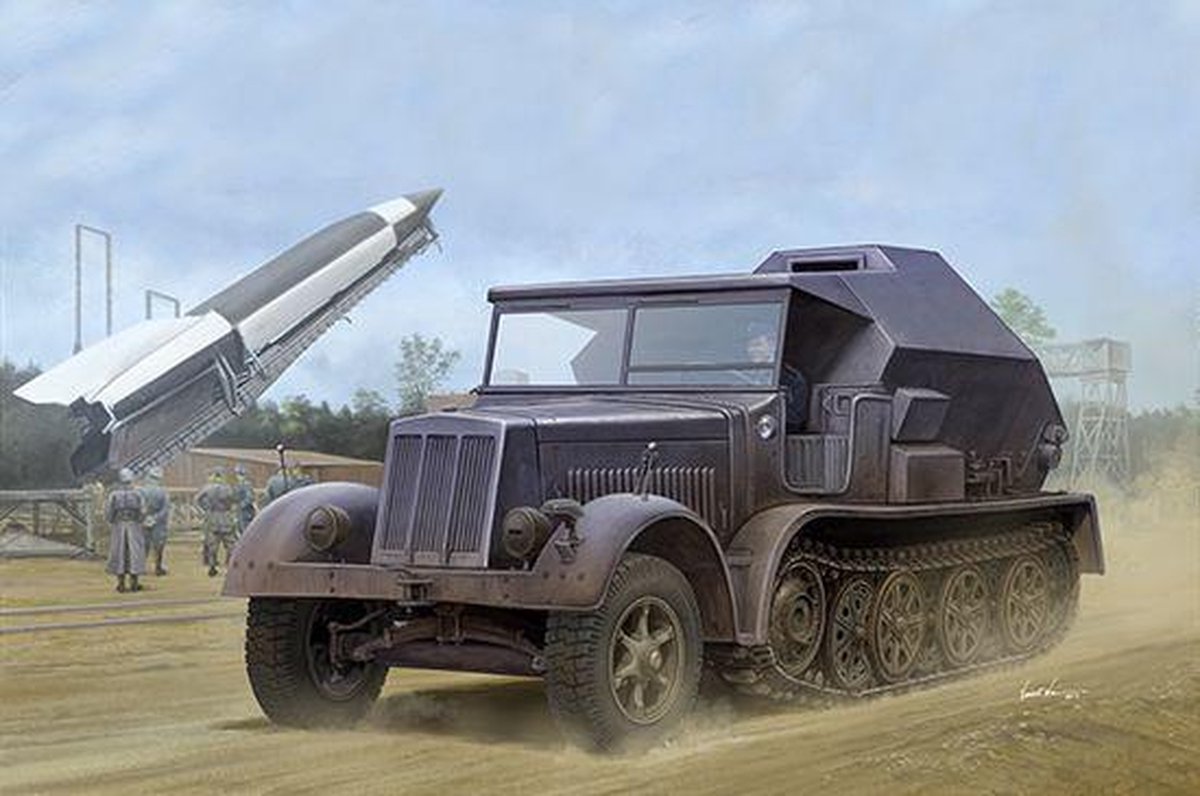 Military SD.KFZ.7.3 Half Track Artillery Tractor