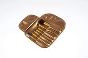 Visagie Kwastenset -Goud- 7 delig - Make-up Kwastenset
