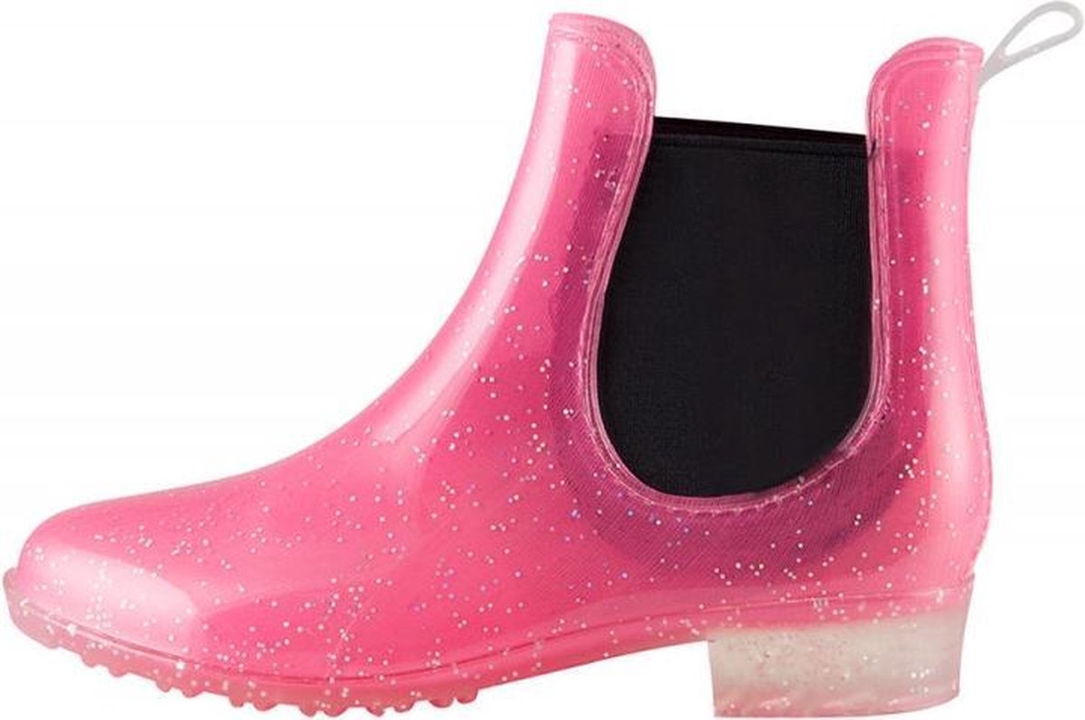 PFIFF lage laars Glitter 36 roze