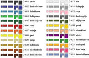 Ministeck assorti doos - 24 kleuren inclusief glow in the dark - 1 kg