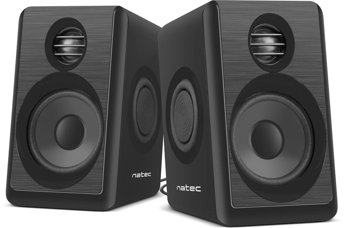 Natec Lynx 2.0 PC Speakers – Zwart - PC