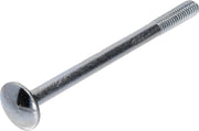 Slotbout met moer M6x80 per 20 gegalvaniseerd