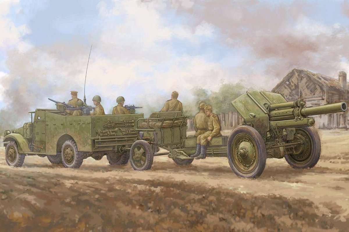 Military Late Version M3A1 Tow 122mm Howitzer M-30