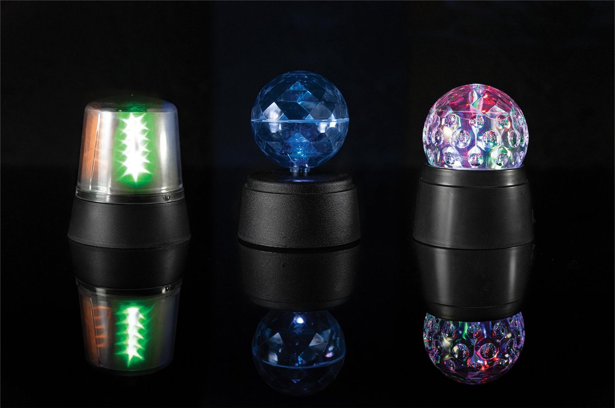 Cheetah Funki LED Party Set Mini Disco Lights