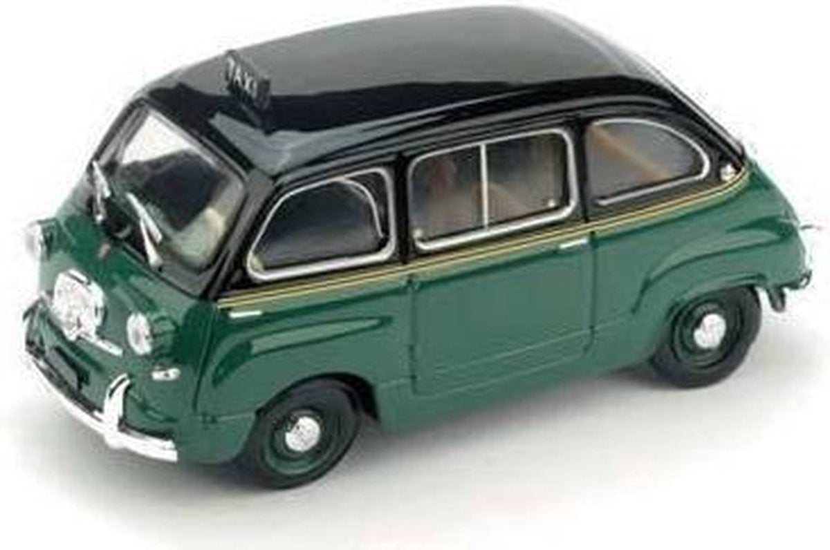 Fiat 600 Multipla 1 Series Taxi Torino 1956 Green