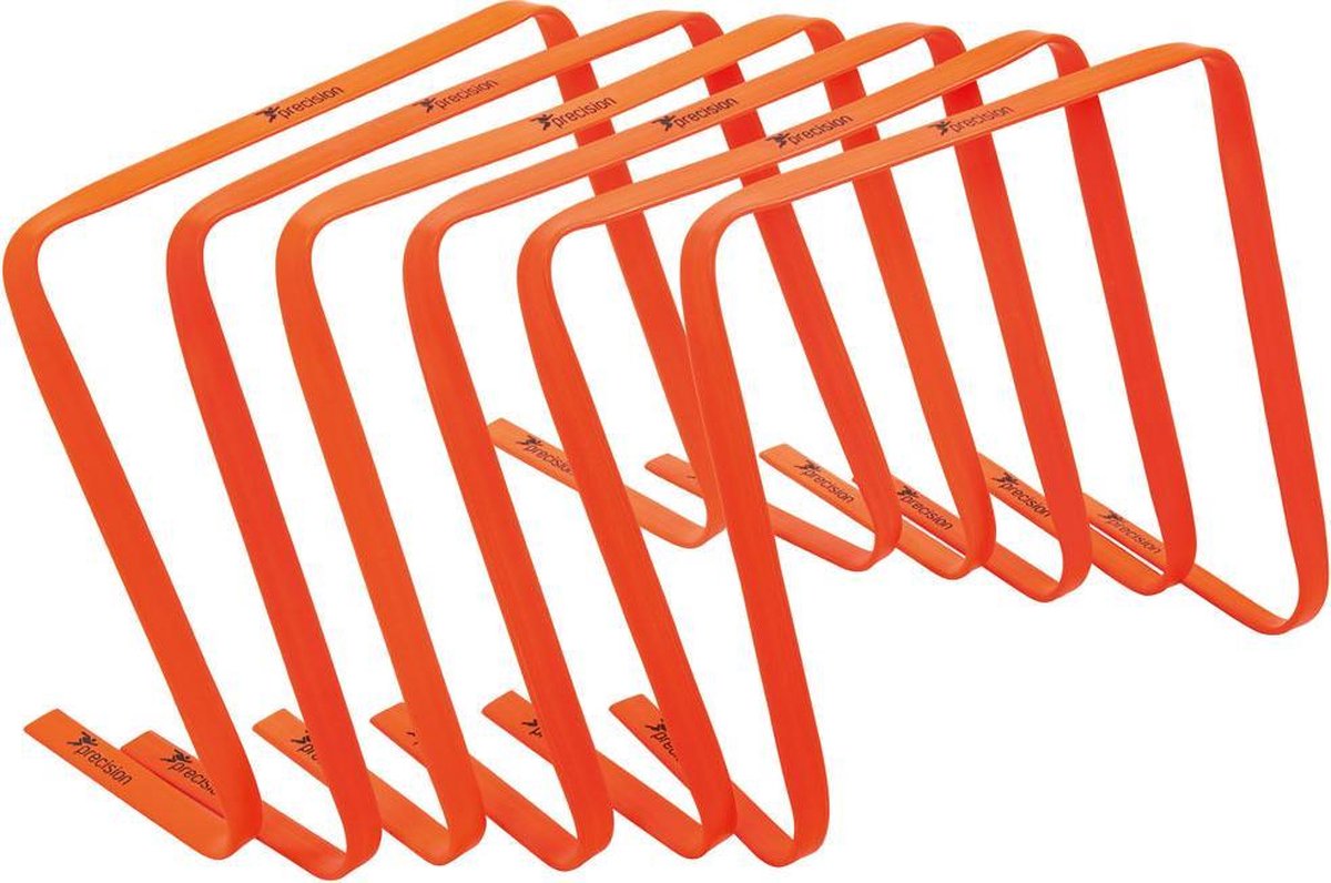 Precision Hordenset 38 X 48 Cm Pvc Oranje 6 Stuks