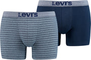 Levi Onderbroek - Maat S  - Mannen - donker blauw/blauw/grijs