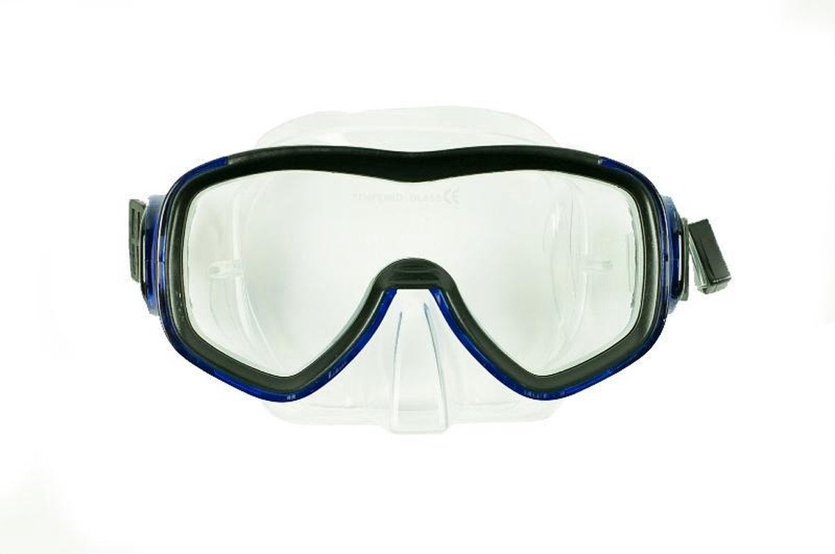 Rucanor Duikbril Praia SR. duikmasker blauw