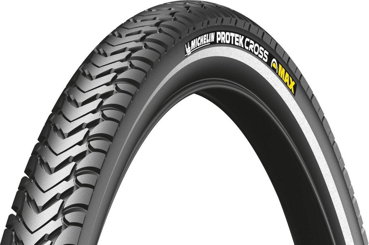 Michelin Protek Cross Max Reflex - Buitenband - Maat 37-622 | 700 x 35C - Zwart
