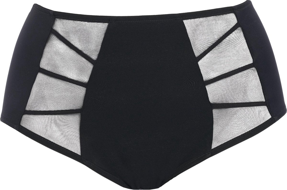 Elomi Sachi Vrouwen Onderbroek - BLACK - Maat L