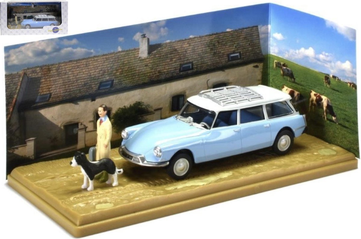 ATLAS Citroen ID 19 BREAK VETERINAIRE 1970 schaalmodel 1:43