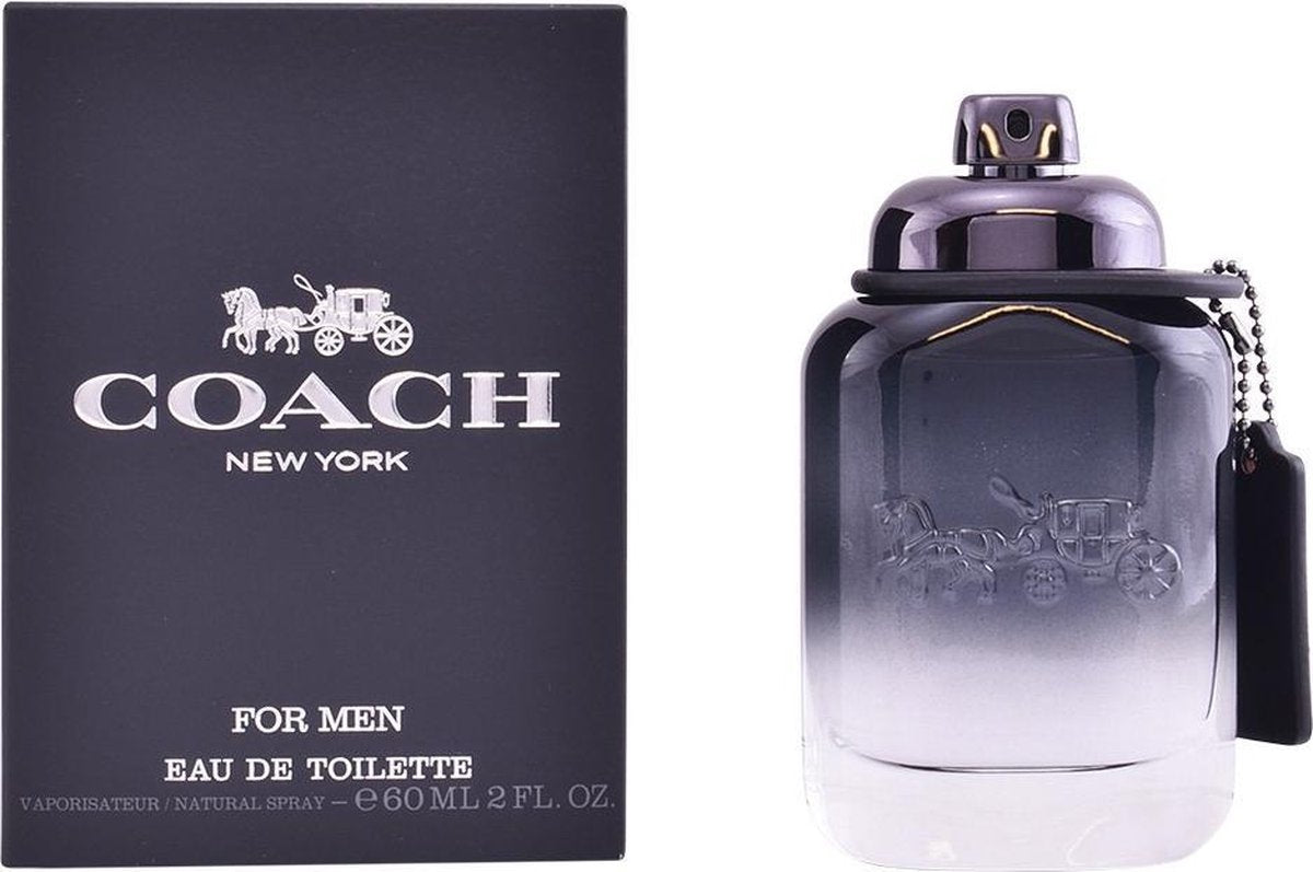 MULTI BUNDEL 2 stuks COACH FOR MEN Eau de Toilette Spray 60 ml