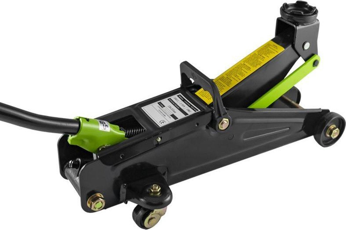 JBM Tools | JACK OP EEN KARRETJE VOOR ZWAAR WERK VOOR VOERTUIGEN MET EEN VERLAAGDE KLARING