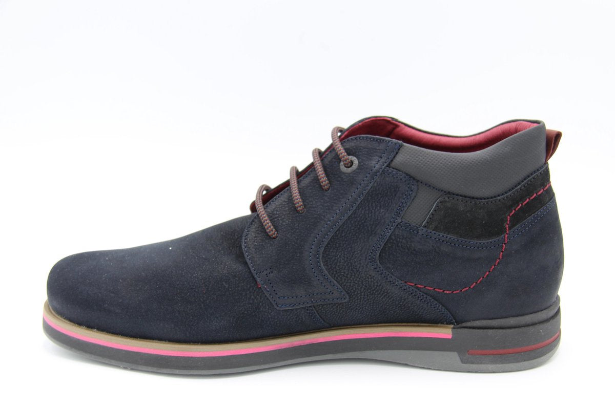 Fluchos= kansas marino blauwe veterschoen- maat 43
