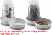 Drink en voer dispencer voor katten 1
