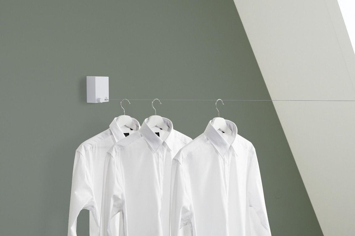 Umuzi Cleaning - Uittrekbare Waslijn - 4 Meter - Gemakkelijk te Monteren - Duurzaam Drogen