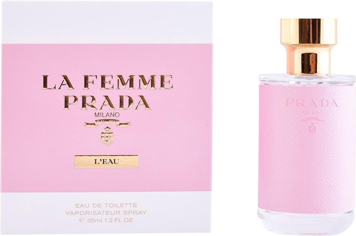 MULTI BUNDEL 2 stuks LA FEMME PRADA L'EAU Eau de Toilette Spray 35 ml