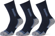 Antibacteriële Trekking Sokken - Navy - 6 Paar - 43-46