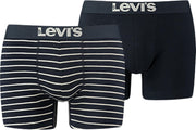 Levi Boxershort - Maat S  - Mannen - blauw/wit
