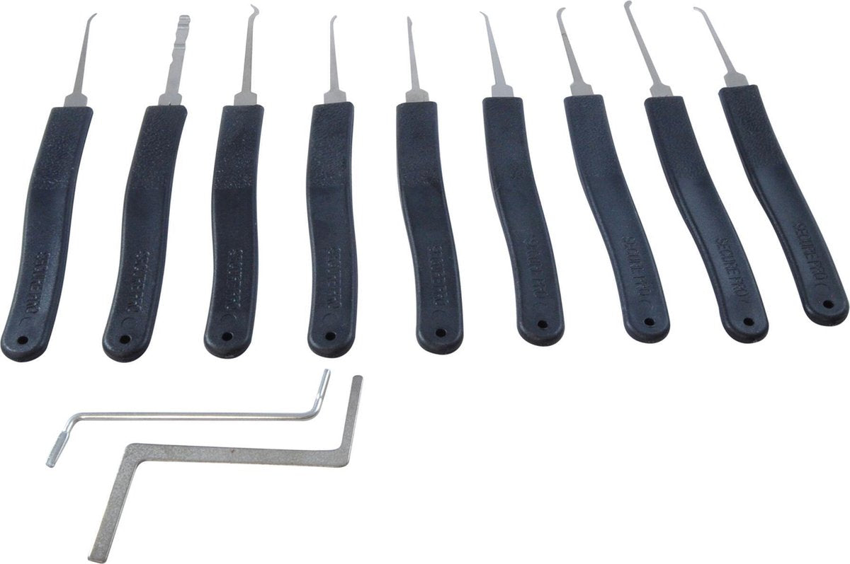 Phonaddon Lock Pick Set 9-delig voor Beginners