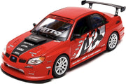 WELLY SUBARU IMPREZA WRX STi APR PERFORMANCE VERSION 2010 schaalmodel 1:24
