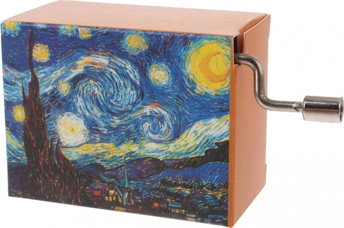 Fridolin Muziekdoos Van Gogh De Sterrennacht 4