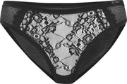 Sapph Nathalia Brief Dames Zwart-M