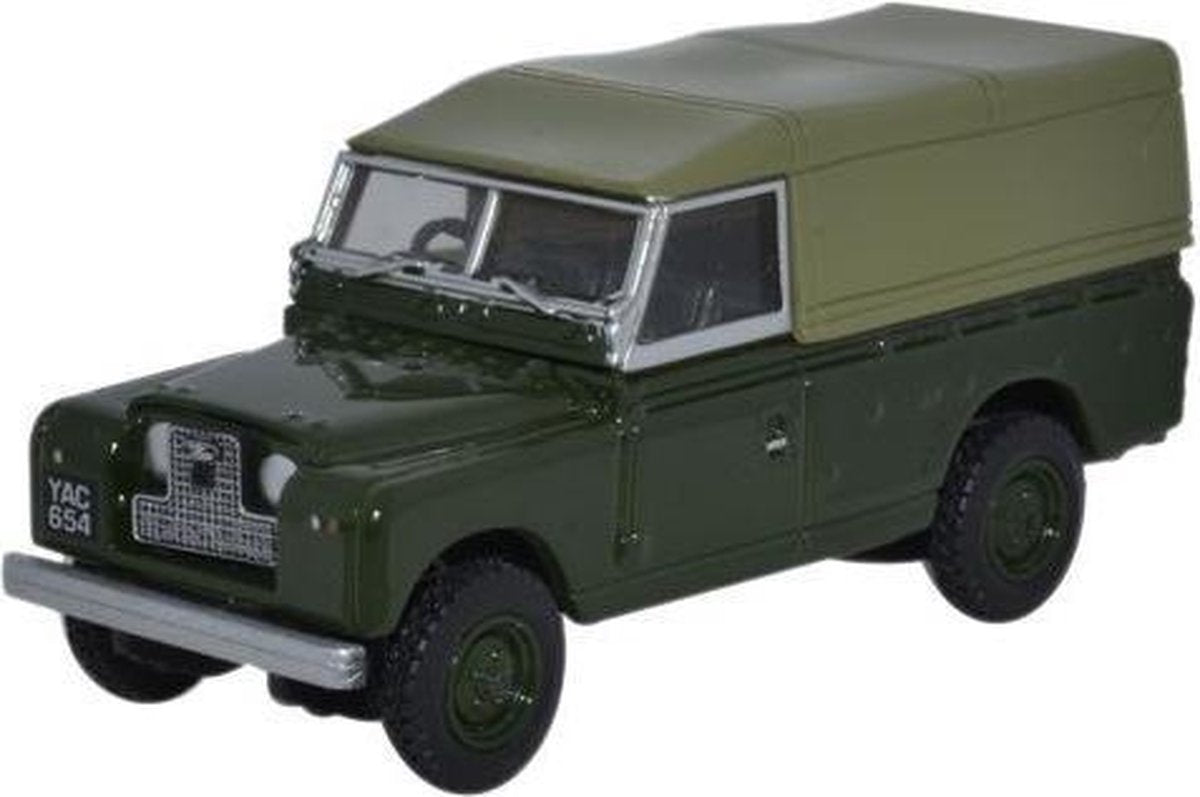OXFORD LAND ROVER SERIE 2 CANVAS BACK schaalmodel 1:76