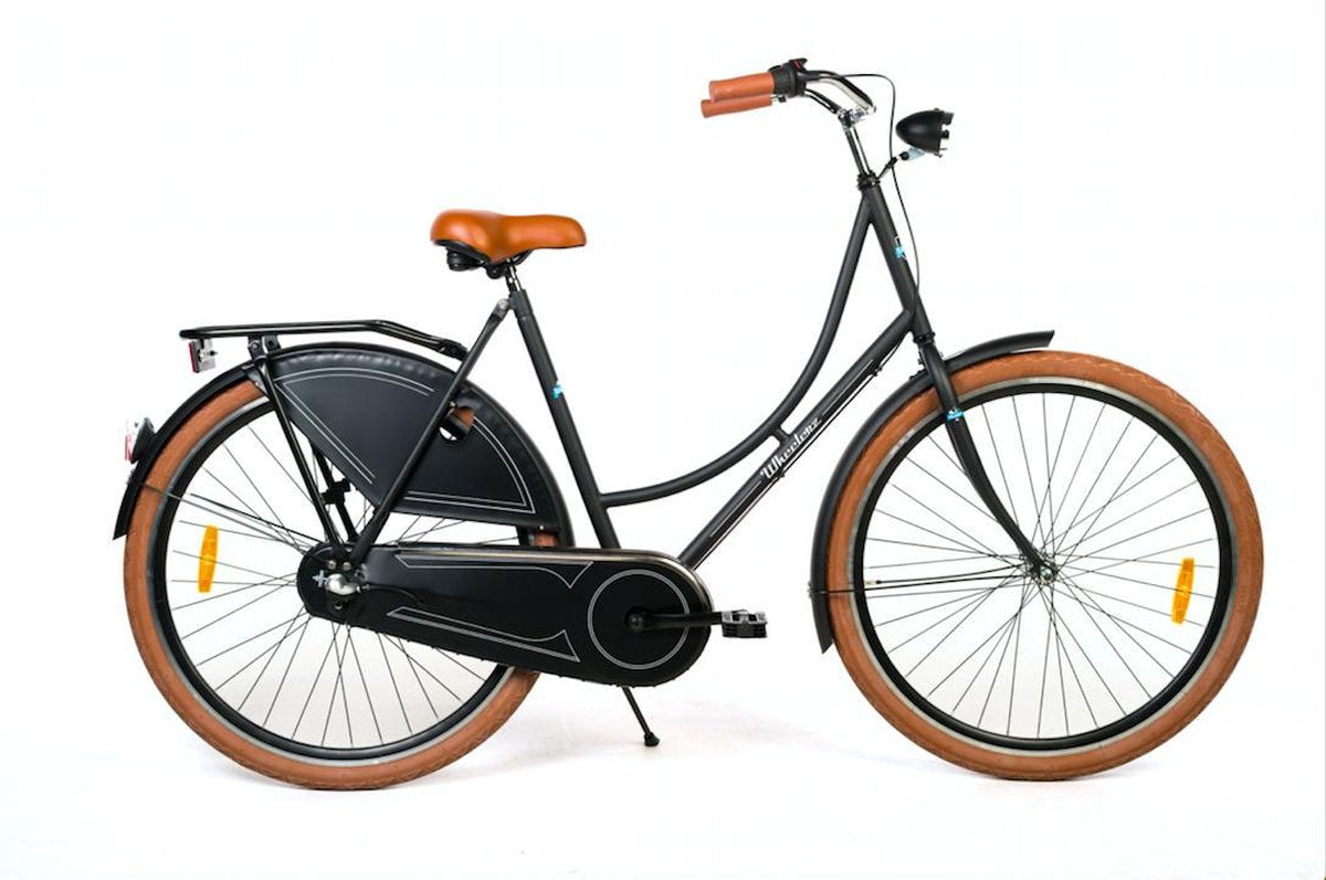 Wheelerz - Omafiets - 28 inch - 3 versnellingen - Zwart