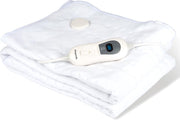 LifeGoods Eenpersoons Elektrische Onderdeken 150x80cm - met hoekelastieken