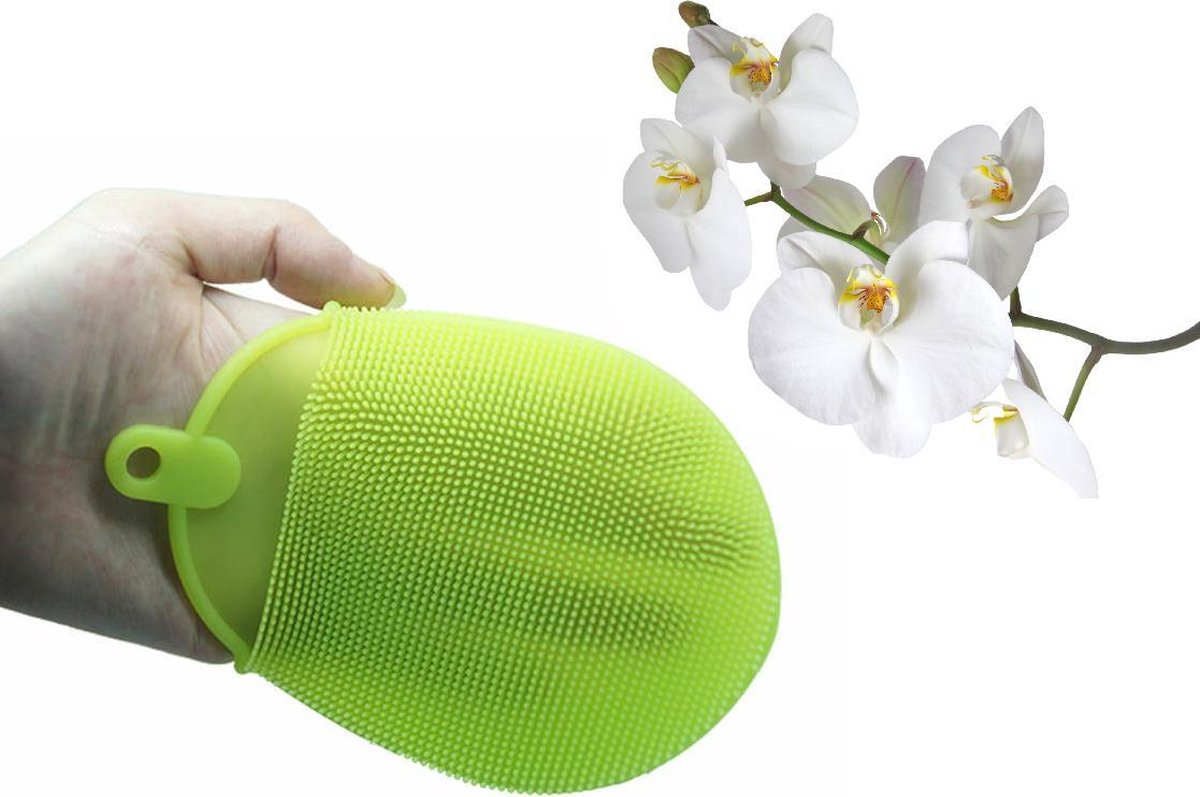 Massagehandschoen – scrub – baby – kind – volwassenen – siliconen – washand