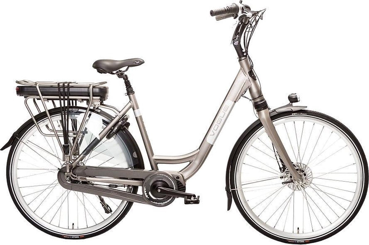 Vogue Infinity Mds - Fiets (elektrisch) - Vrouwen - Matgrijs - 48 cm