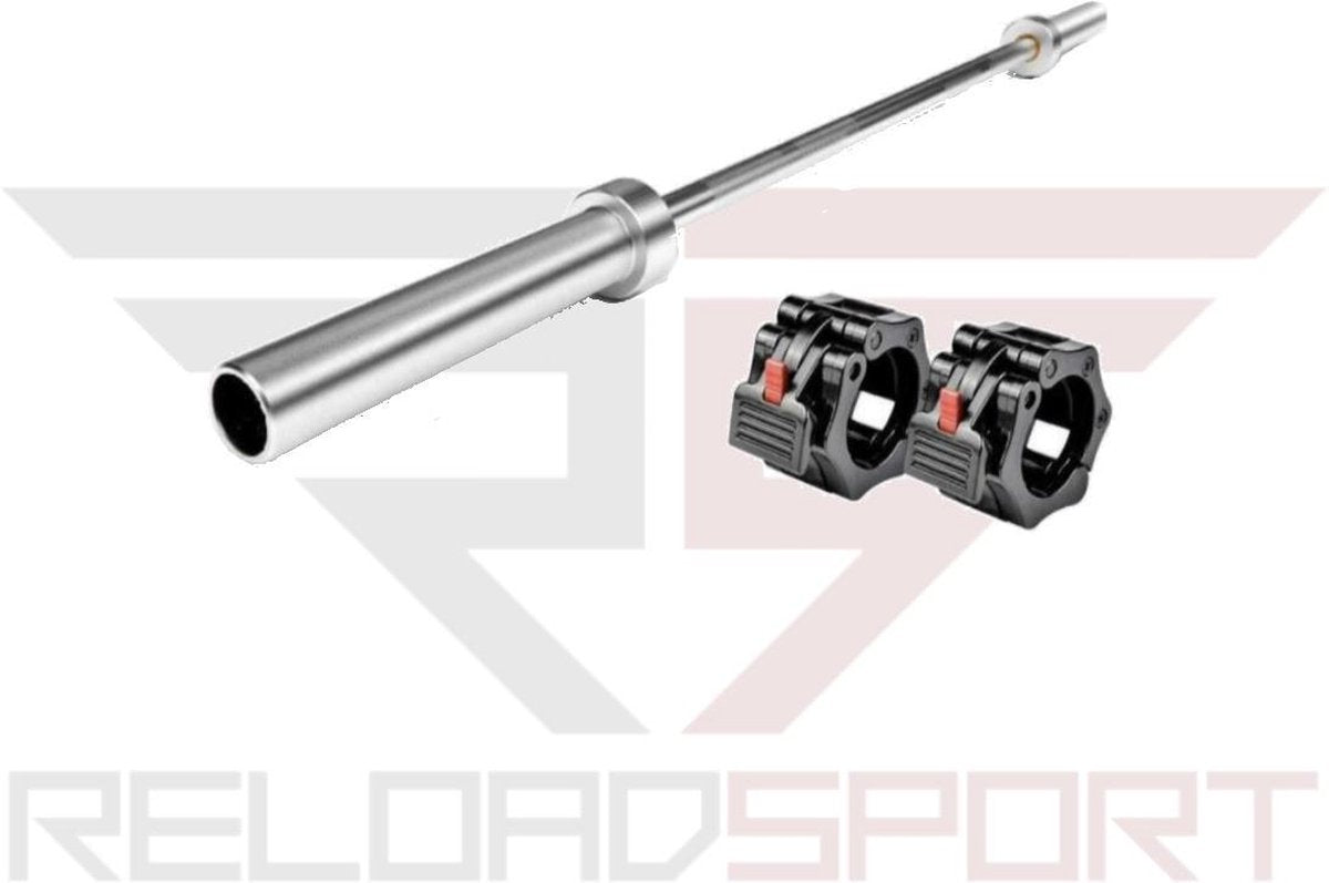 ReloadSport - Olympische Halterstang 220CM - 20kg - 50mm