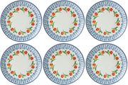 Dinerborden Ø 26 cm - set van 6 - serviesset 6 persoons - Delfts blauw - tulp - borden servies - Heinen Delfts blauw - borden set