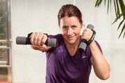 Schildkröt Fitness Dumbbells - 2 x 1 kg - Gietijzer - Antraciet