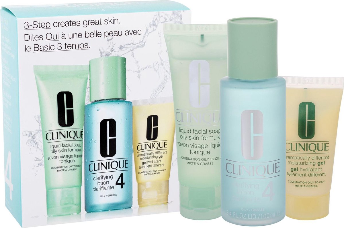 Clinique 3 Step Creates Great Skin Introductie Kit Huidtype 4