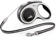 Flexi new comfort touw Zwart S/8M