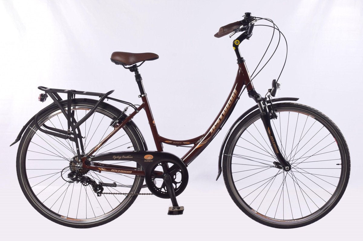 ASTORIA LADY 28 INCH H45 > 7 SPEED BROWN