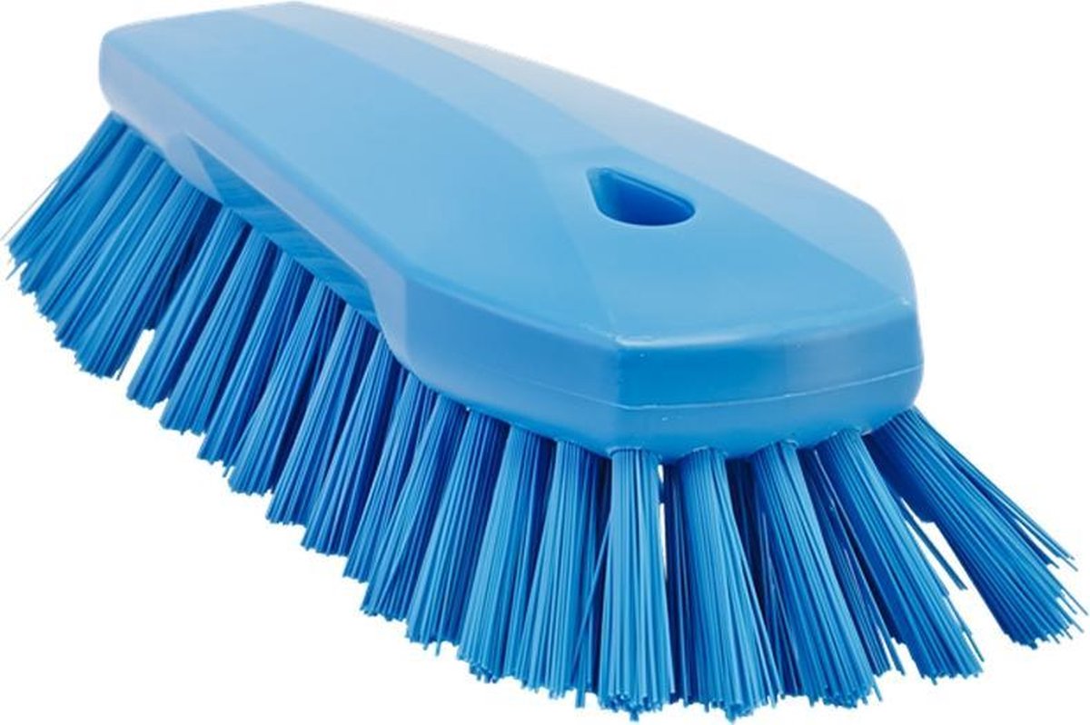 Vikan grote ergonomische werkborstel #38923 blauw