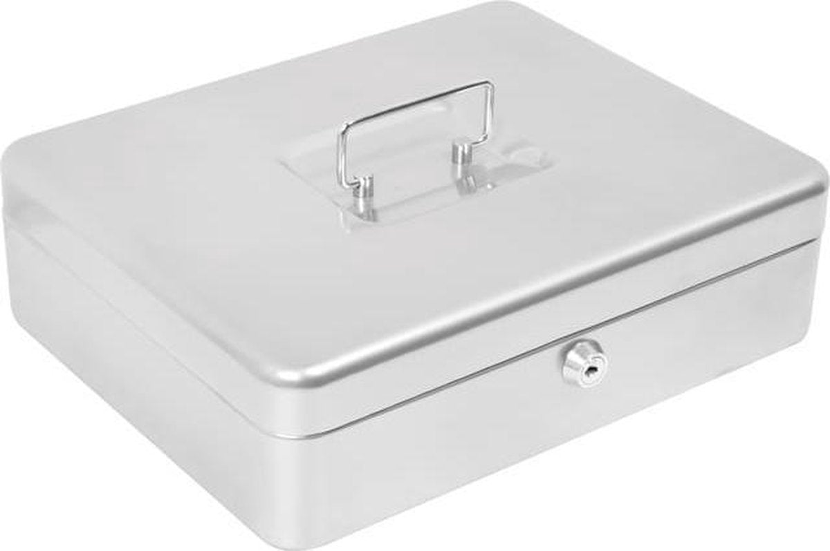 Geldkistje Alco 300x240x90mm - staal